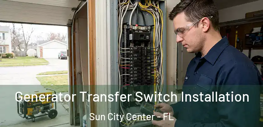  Generator Transfer Switch Installation Sun City Center - FL