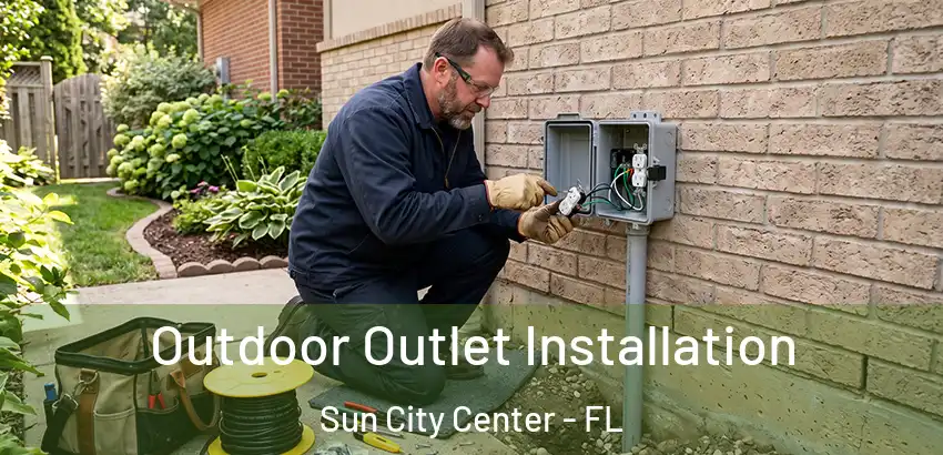  Outdoor Outlet Installation Sun City Center - FL